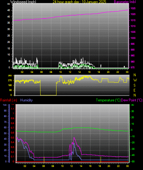 24 Hour Graph for Day 10