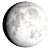 Waxing Gibbous, 13 days, 0 hours, 32 minutes in cycle