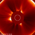 Latest LASCO C2 image of the Sun