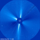 Latest LASCO C3 image of the Sun