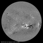 Latest SDO/HMI Magnetogram image of the Sun