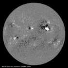Latest SDO/HMI Magnetogram image of the Sun