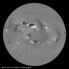 Latest SDO/HMI Magnetogram image of the Sun